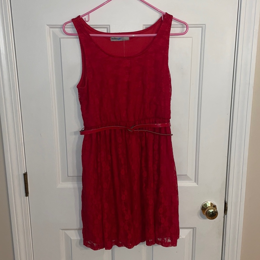 Red Lace Dress